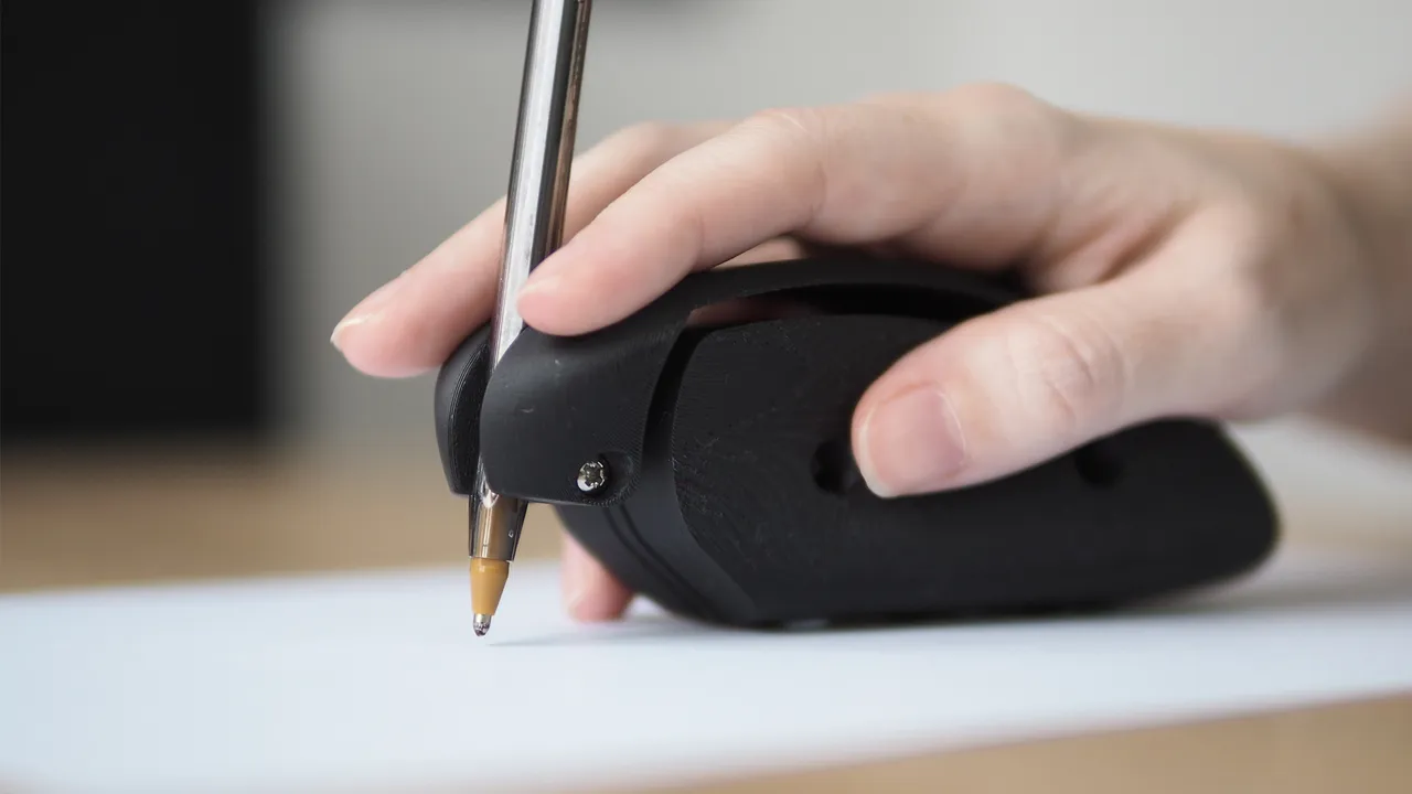 DRAG Assistive Writing & Drawing Device — 3D printable model
