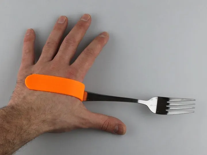 Fork and Spoon Support — 3D printable model
