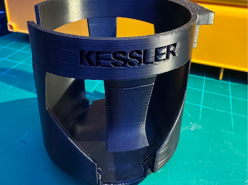 Quantum iLevel Power Wheelchair Cup Holder — 3D printable model